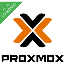 Proxmox VE Support Subscription - Standard - 4 CPUs