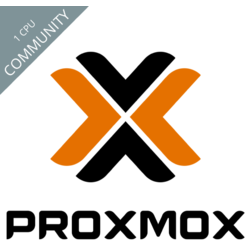 Proxmox VE Support Subscription - Community - 1 CPU