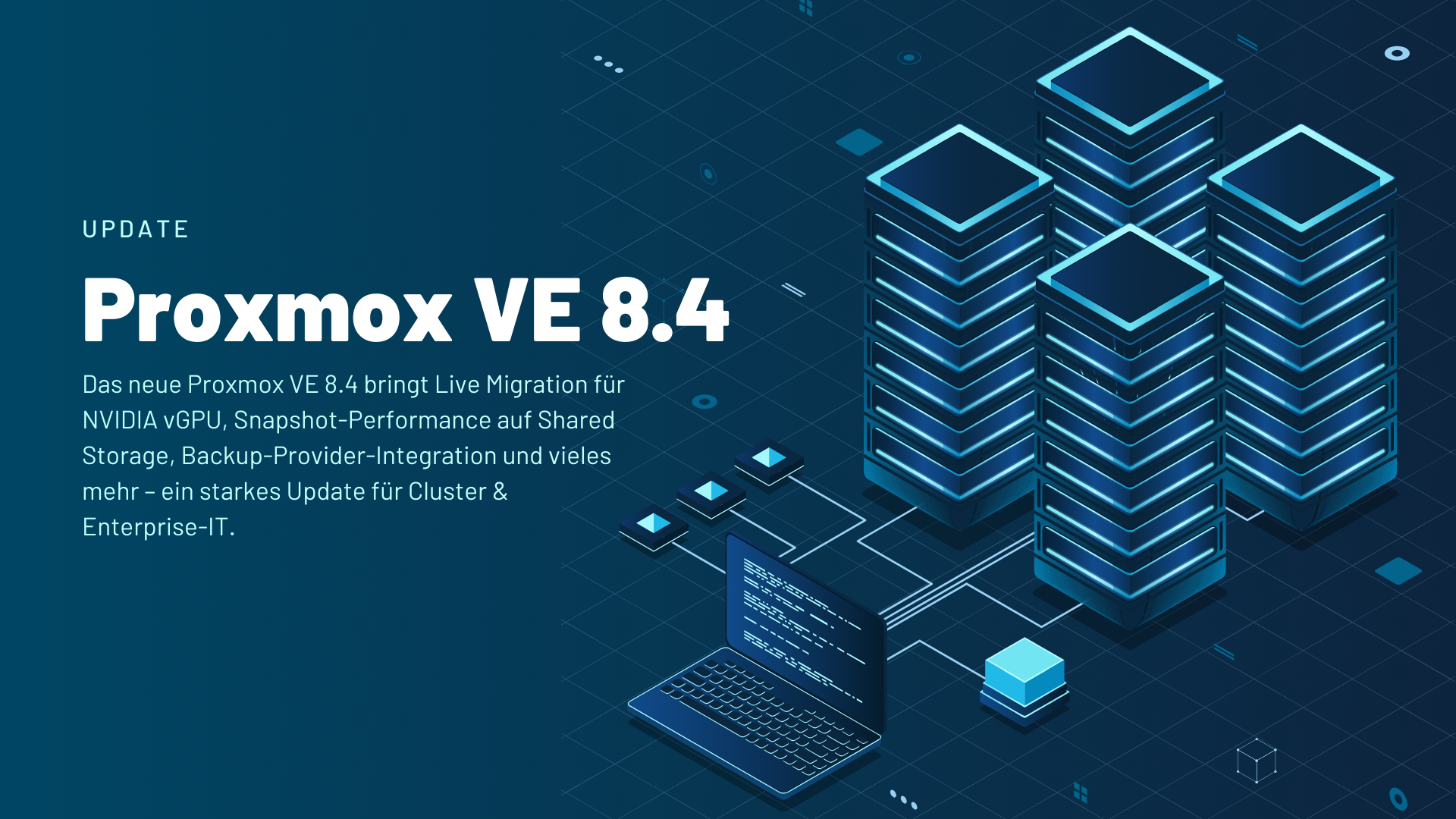 Proxmox VE 8.4 ist da / Blog | inett - Linux IT Infrastructure Solutions
